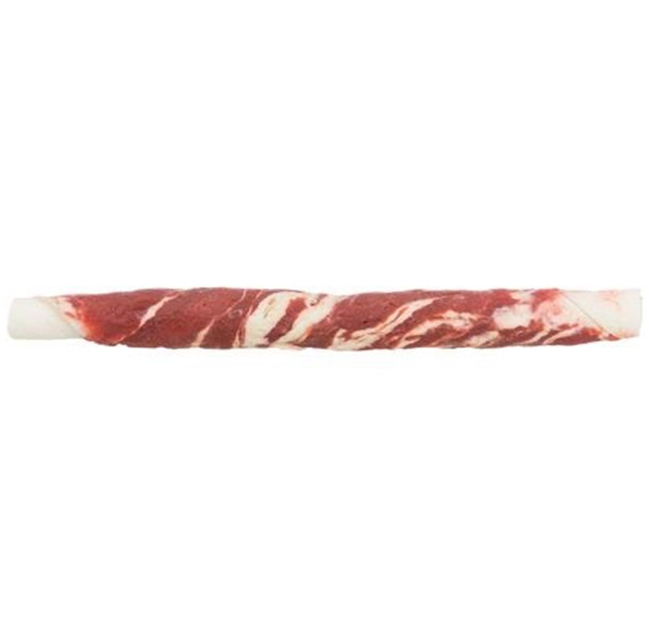 Hund - Trixie Denta Fun Marbled Beef Chewing Rolls 12 cm 6 pcs - TX31225