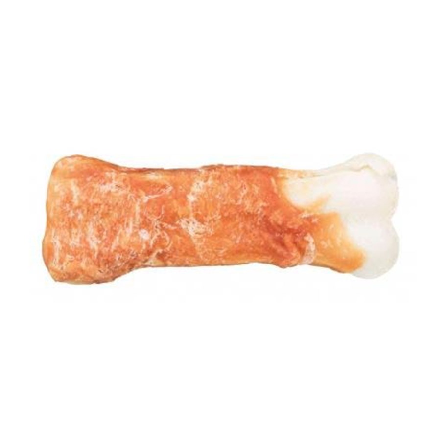 Hund - Trixie Denta Fun Chicken Chewing Bone 11cm 60g 2pcs - TX31343