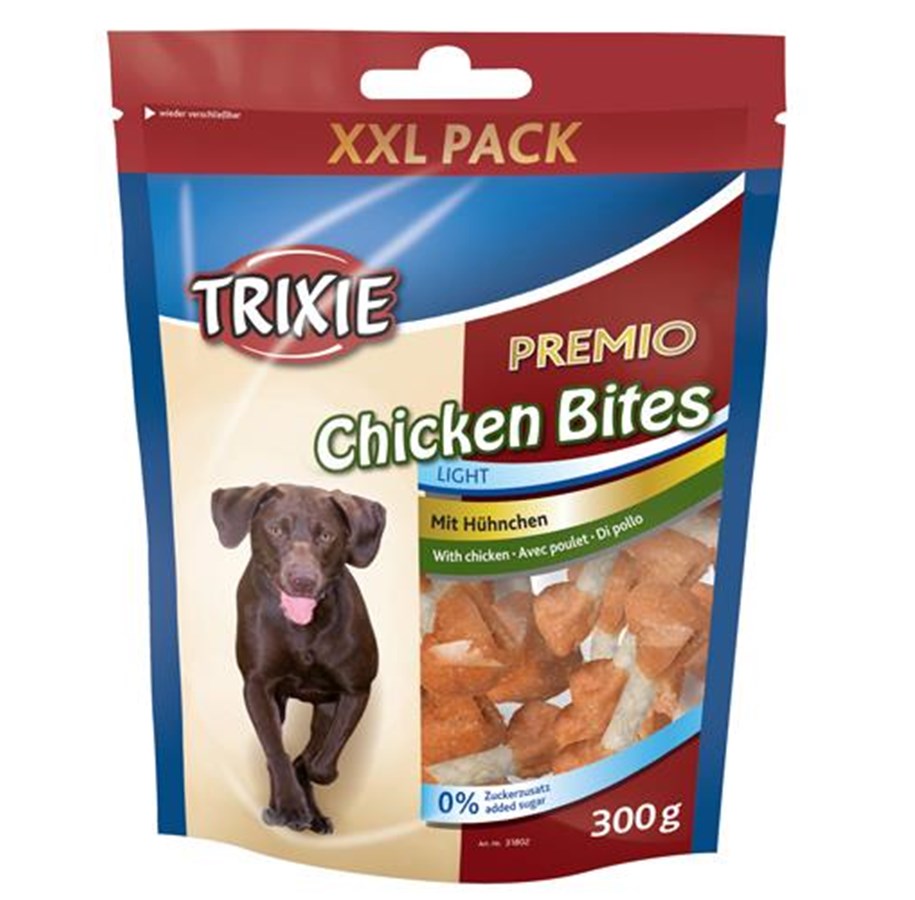 Hund - Trixie Premio Chicken Bites XXL Pack 300 g - TX31802