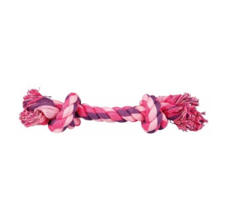 Hund - Trixie Playing Rope 28cm assorted colours - TX32652