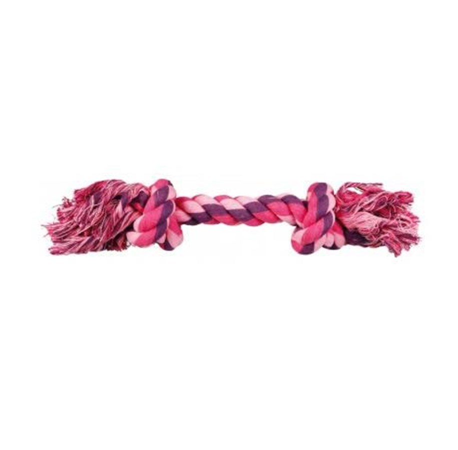 Hund - Trixie Playing Rope 40cm assorted colours - TX32653