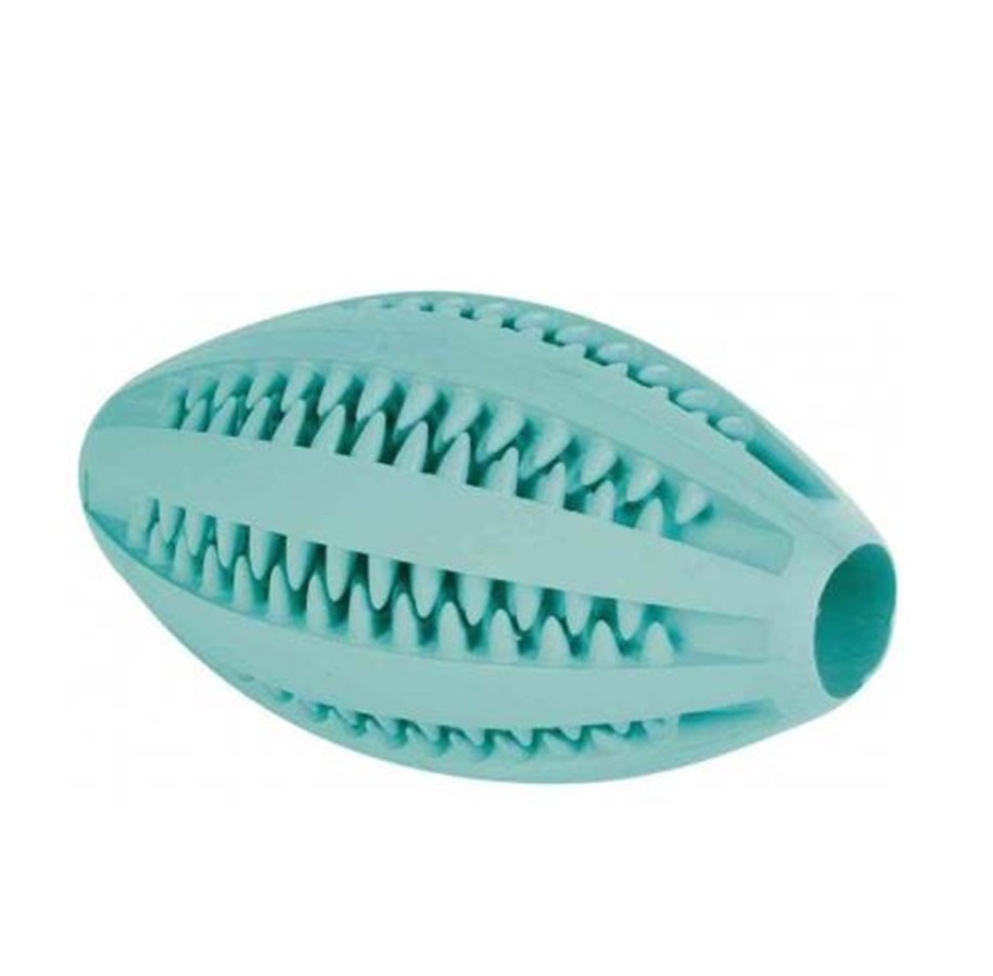 Hund - Trixie Denta Fun Rugby Ball 11 cm - TX3290