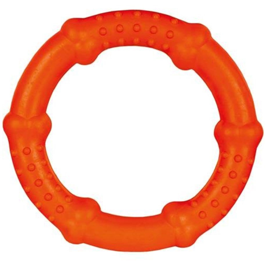 Hund - Trixie Ring Toy for Dogs ø15cm assorted colours - TX3330