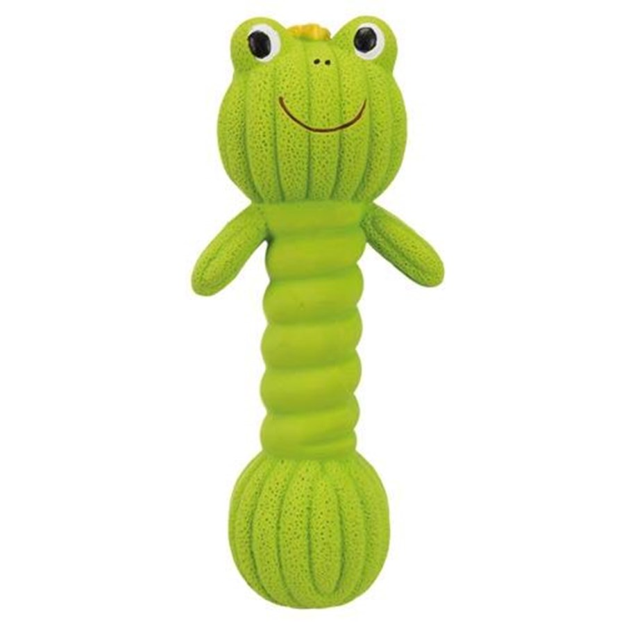 Hund - Trixie Dumbbell Frog for Dogs 18 cm - TX34484