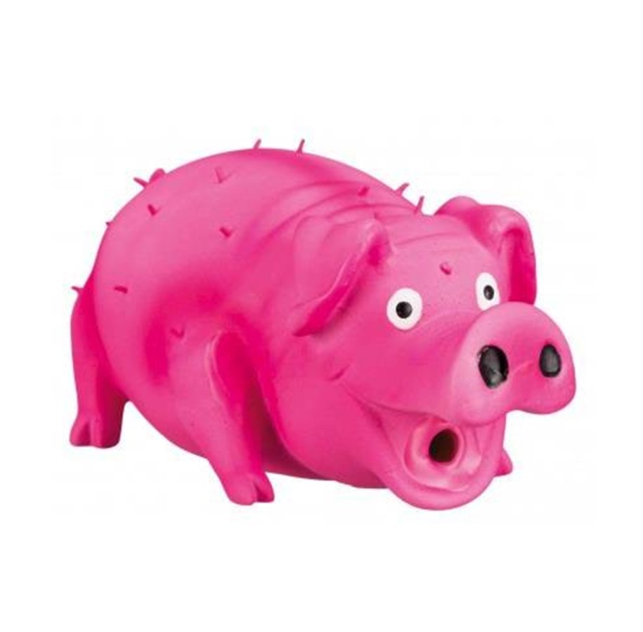 Hund - Trixie Bristle Pig 21 cm assorted colours - TX35499