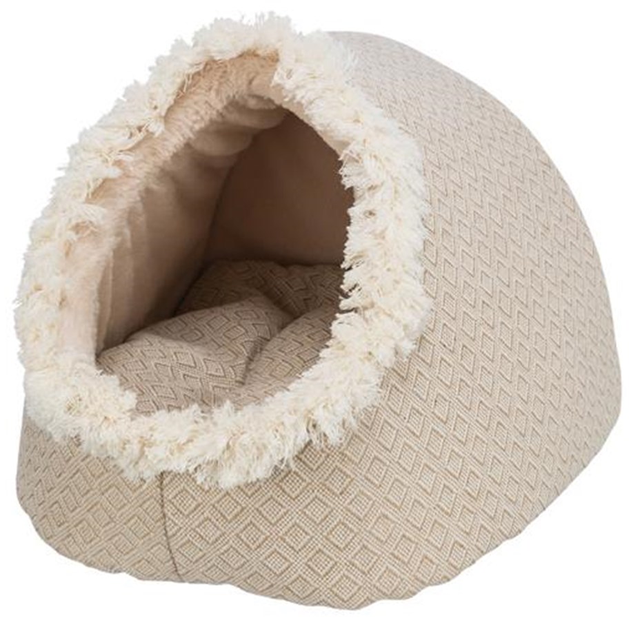Hund - Trixie Boho cave 35 × 26 × 41 cm beige - TX38210