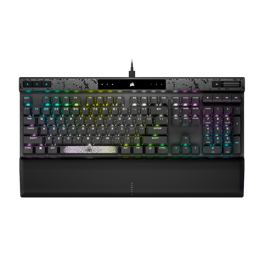 Tastatur - Corsair K70 MAX - ND - Gamingtastatur - Nordisk - Svart - CH-910961G-ND