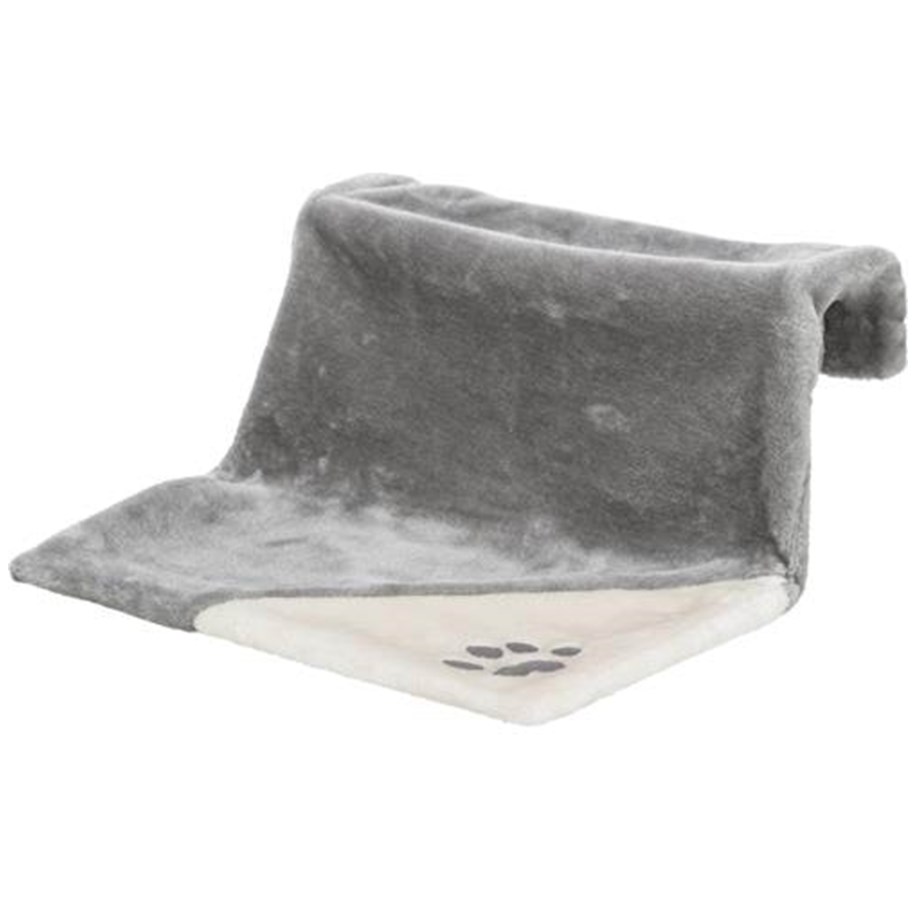 Katt - Trixie Radiator bed plush 45 × 24 × 31 cm grey/light grey - TX43207