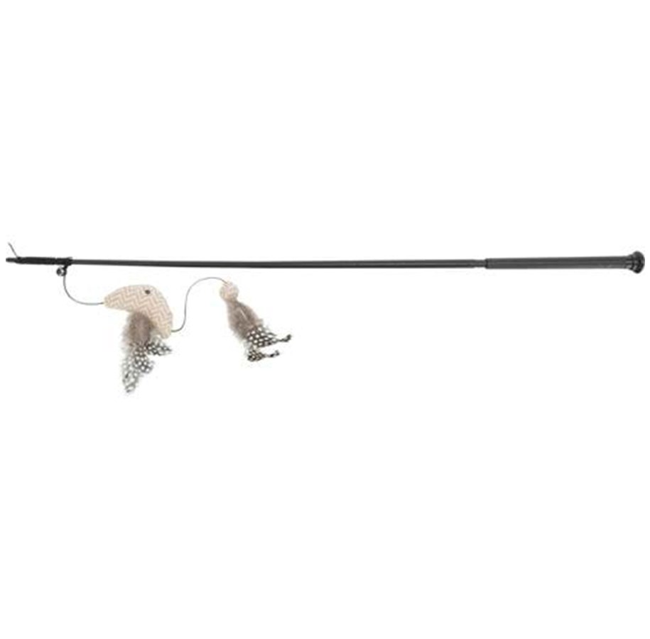 Katt - Trixie Playing Rod XXL with Fish 65 cm - TX45484