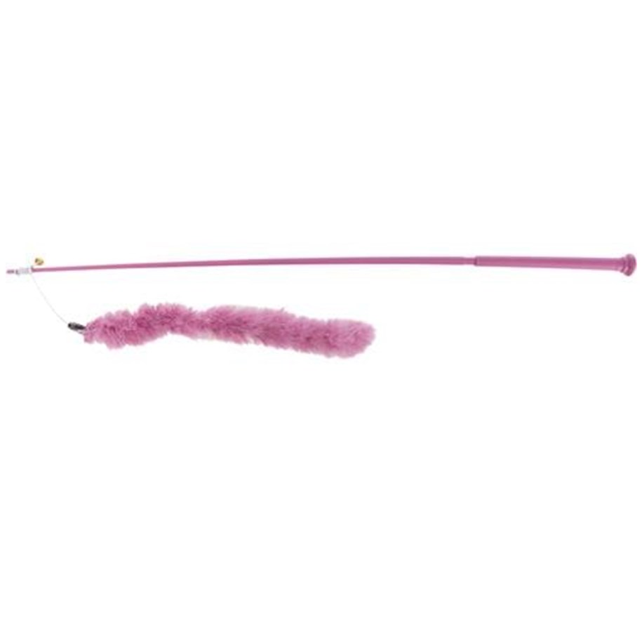 Katt - Trixie Play Rod XXL with Feather Boa 65 cm assorted colours - TX45489