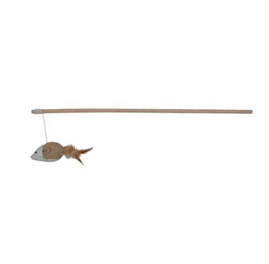 Katt - Trixie Playing Rod 50cm w/feathers - TX45804