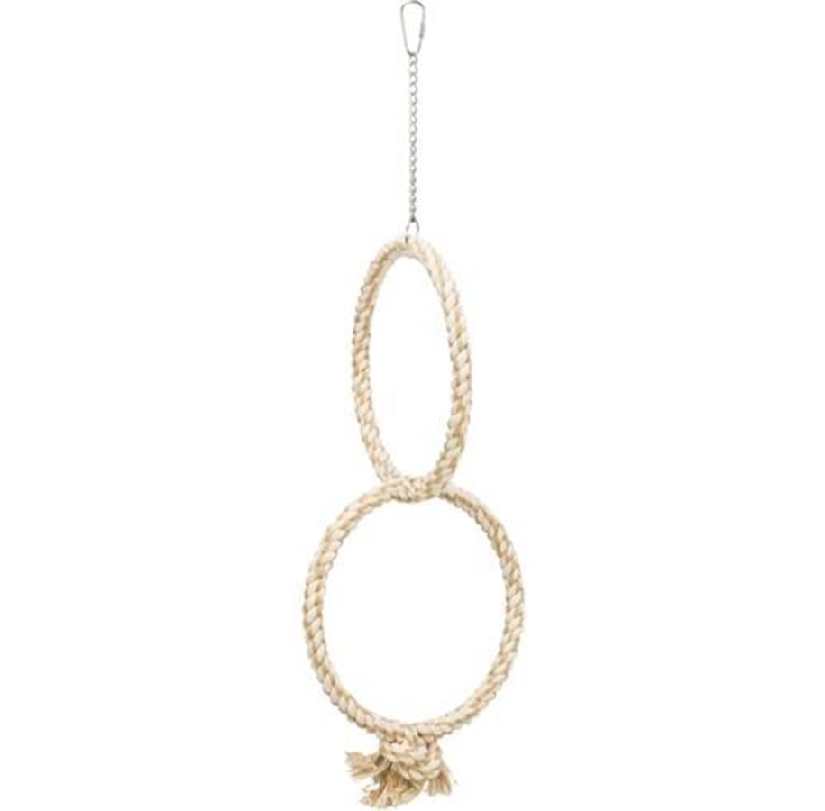 Pinner, husker og lekestativ - Trixie Rope rings ø 16 cm - TX51690