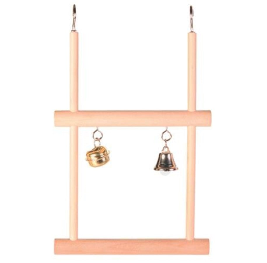 Fuglebur, -hus & tilbehør - Trixie Swinging Trapeze double 12 × 20 cm - TX5822