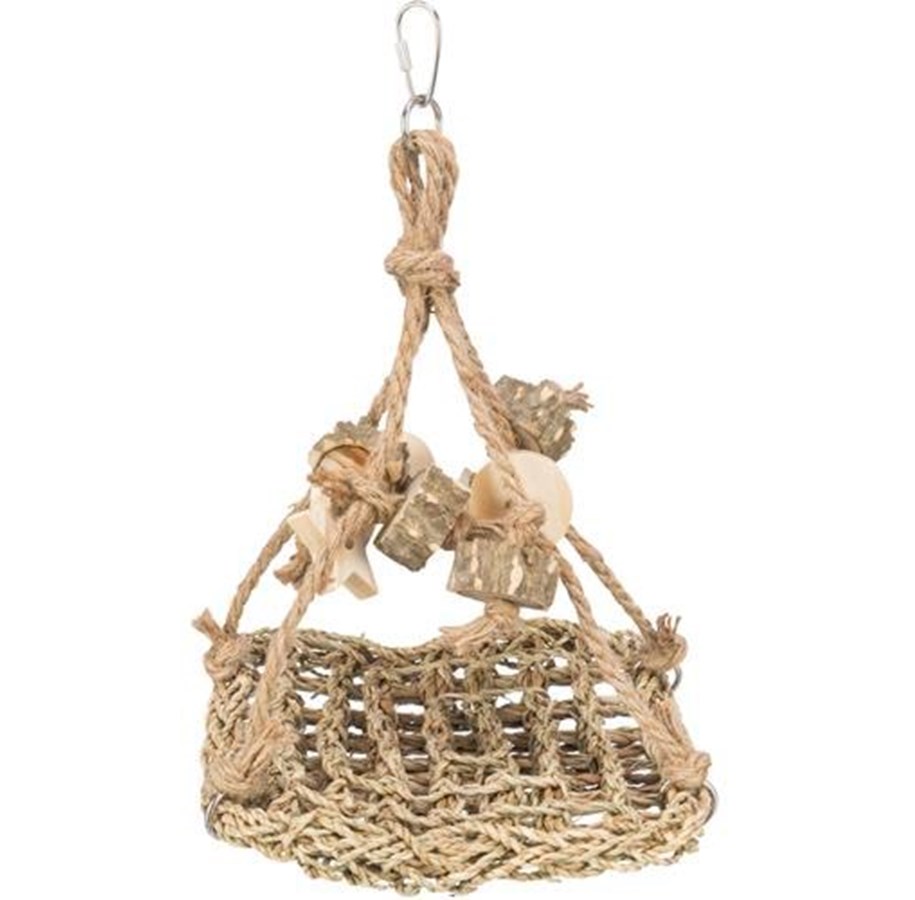 Pinner, husker og lekestativ - Trixie Sea grass swing 19 × 19 cm - TX58723