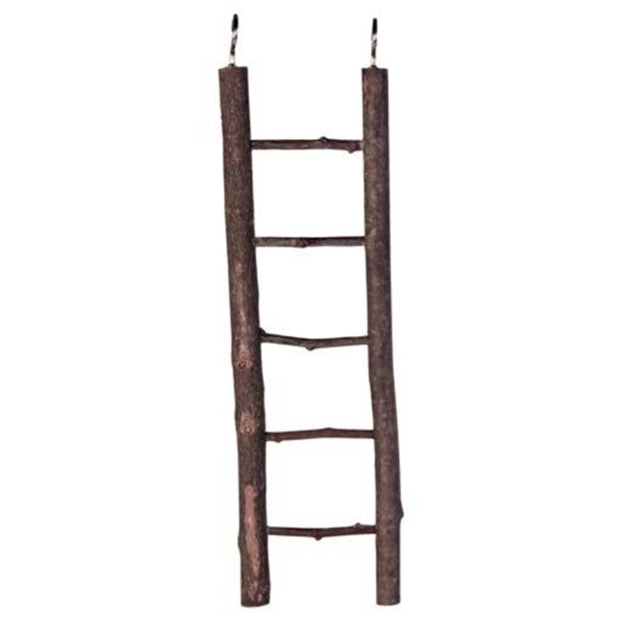 Fuglebur, -hus & tilbehør - Trixie Wooden Ladder 5 rungs/26cm - TX5879