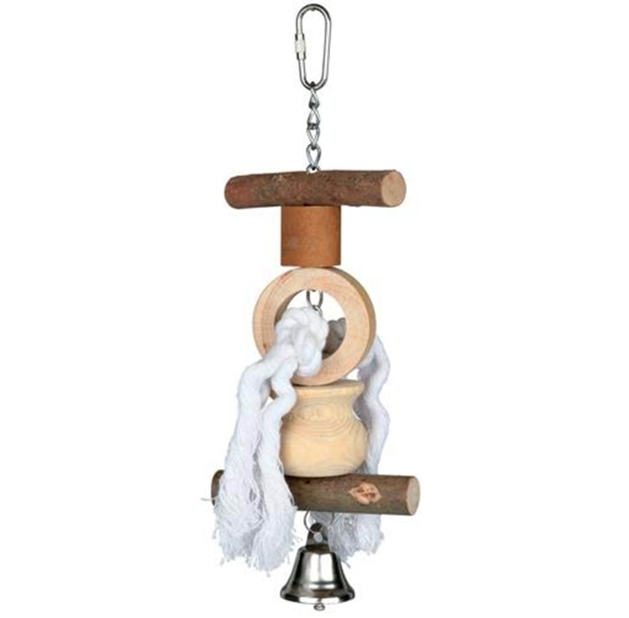 Pinner, husker og lekestativ - Trixie Wooden Toy 20 cm - TX58961
