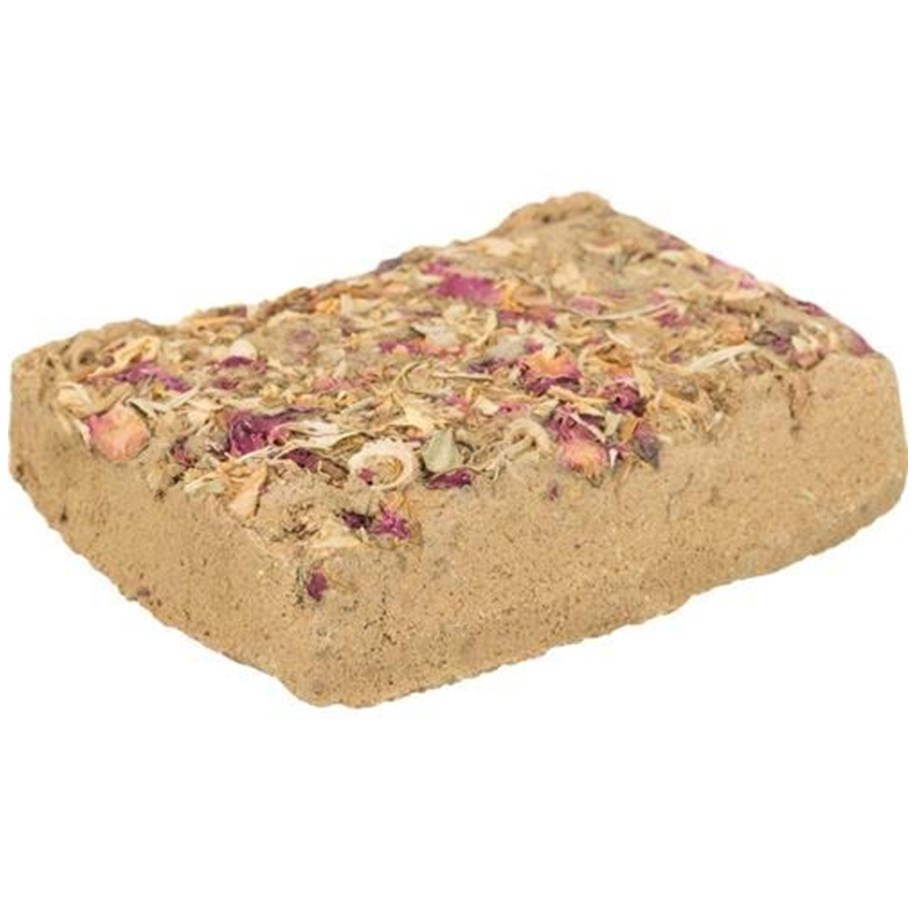 Smådyr - Trixie Clay Stone with flowers 100 g - TX60145