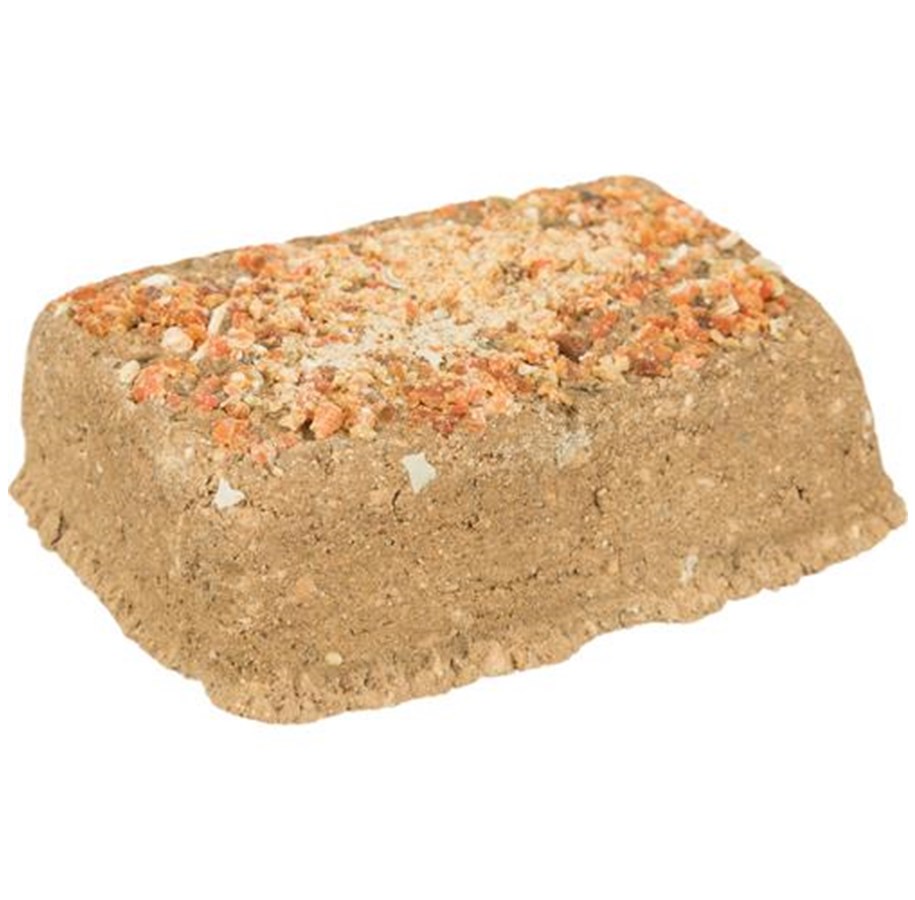 Smådyr - Trixie Clay Stone with carrot 100 g - TX60146