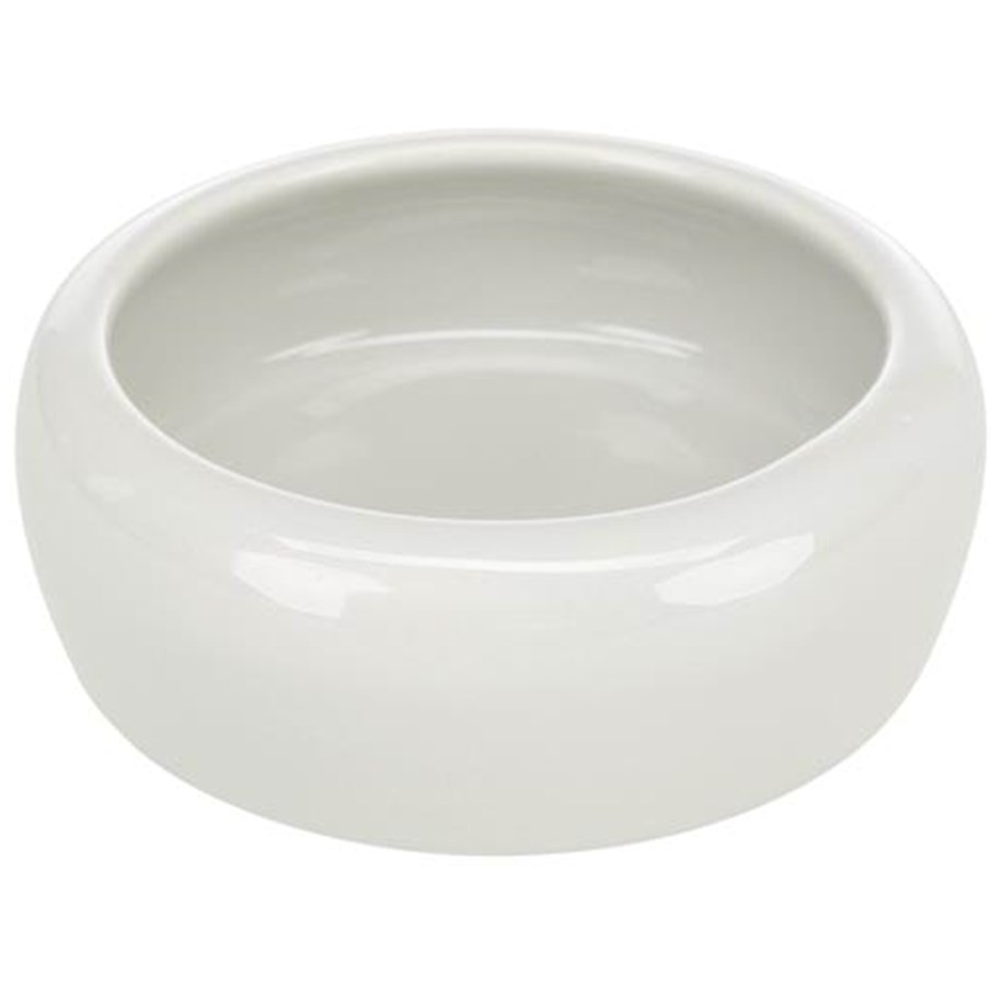 Smådyr - Trixie Ceramic Bowl 200ml/ø11cm assorted colours - TX60742
