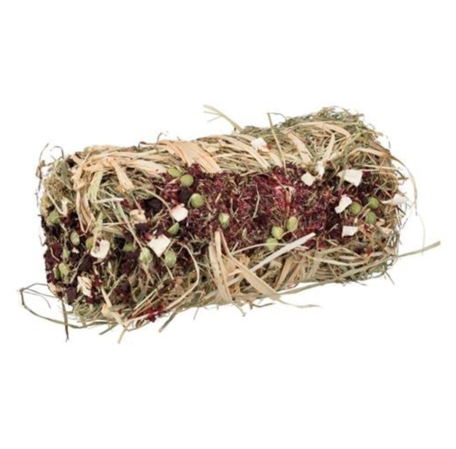 Smådyr - Trixie Hay Bale with Beetroot and Parsnip ø 10 × 18 cm 200g - TX60795