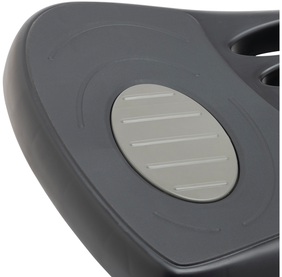 Poggiapiedi Ergonomico Unilux Nymphea – Altezza E Inclinazione Regolabili, Antiscivolo, Grigio