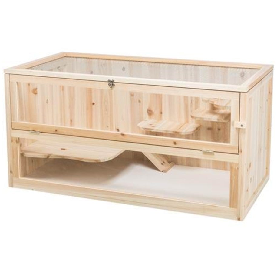 Smådyr - Trixie Rodent home wood 100 × 50 × 50 cm - TX62483