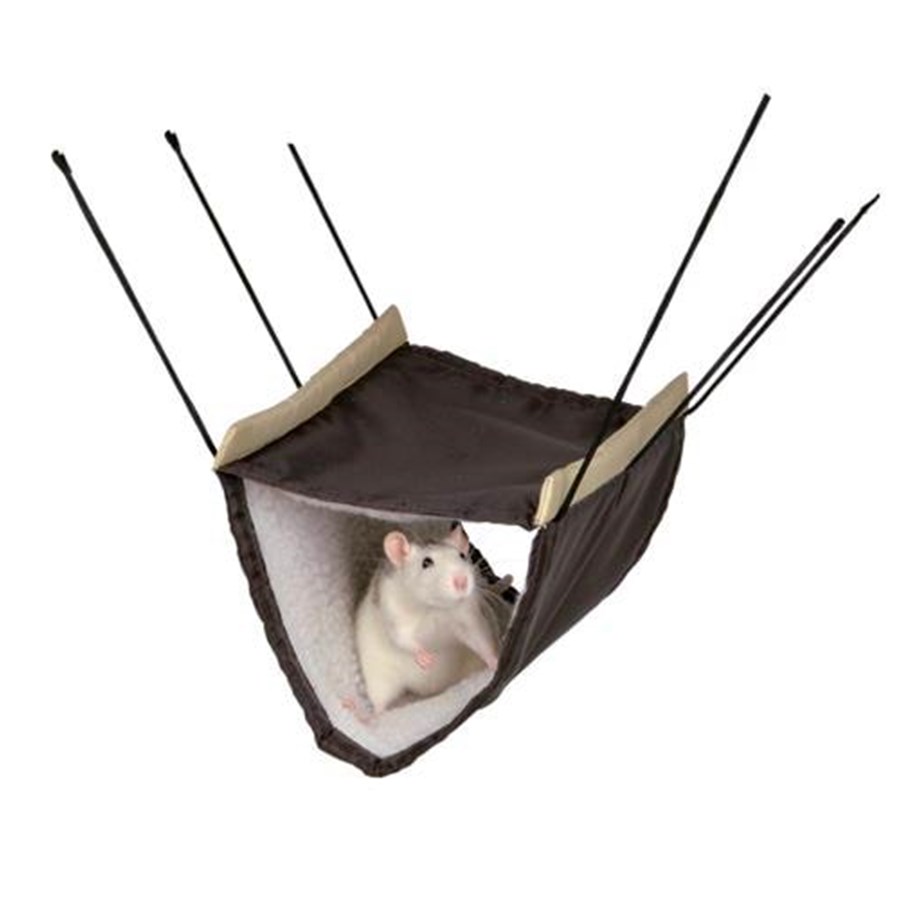Smådyr - Trixie Hammock with 2 Storeys 22 × 15 × 30 cm assorted colours - TX-62696