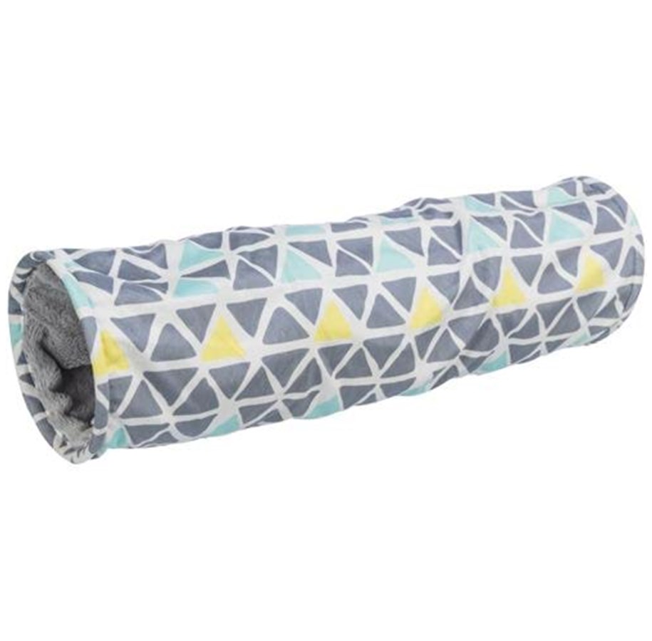 Smådyr - Trixie Cuddly Tunnel Sunny plush ø 19×70 cm multi coloured - TX62799