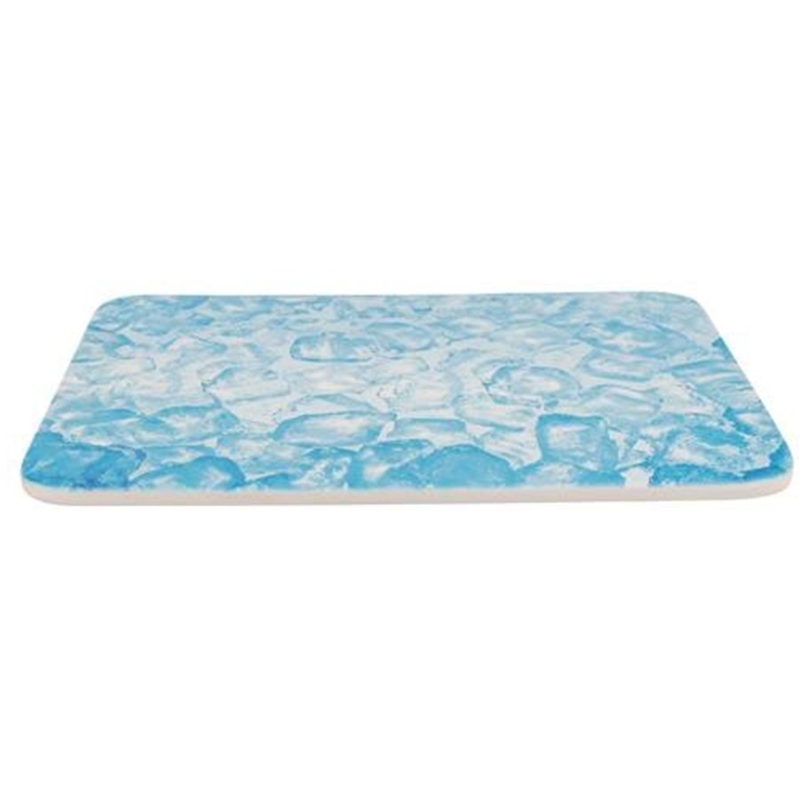 Smådyr - Trixie Cooling Plate 28 × 20 cm blue - TX63010