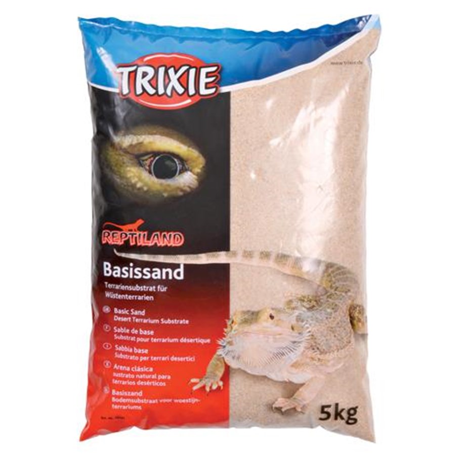 Innredning til habitat - Trixie Basic Sand 5kg yellow - TX76131