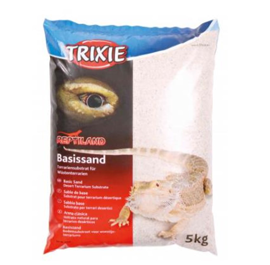 Innredning til habitat - Trixie Basic Sand 5kg white - TX76134