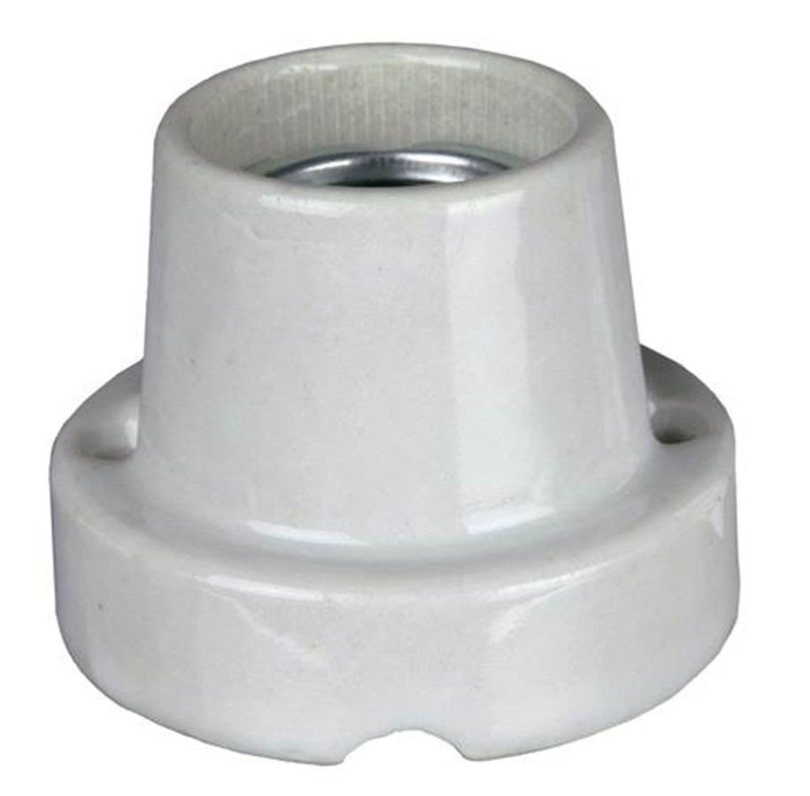 Terrarium og tilbehør - Trixie Pro Socket Ceramic Socket Straight Version E27 - TX76110