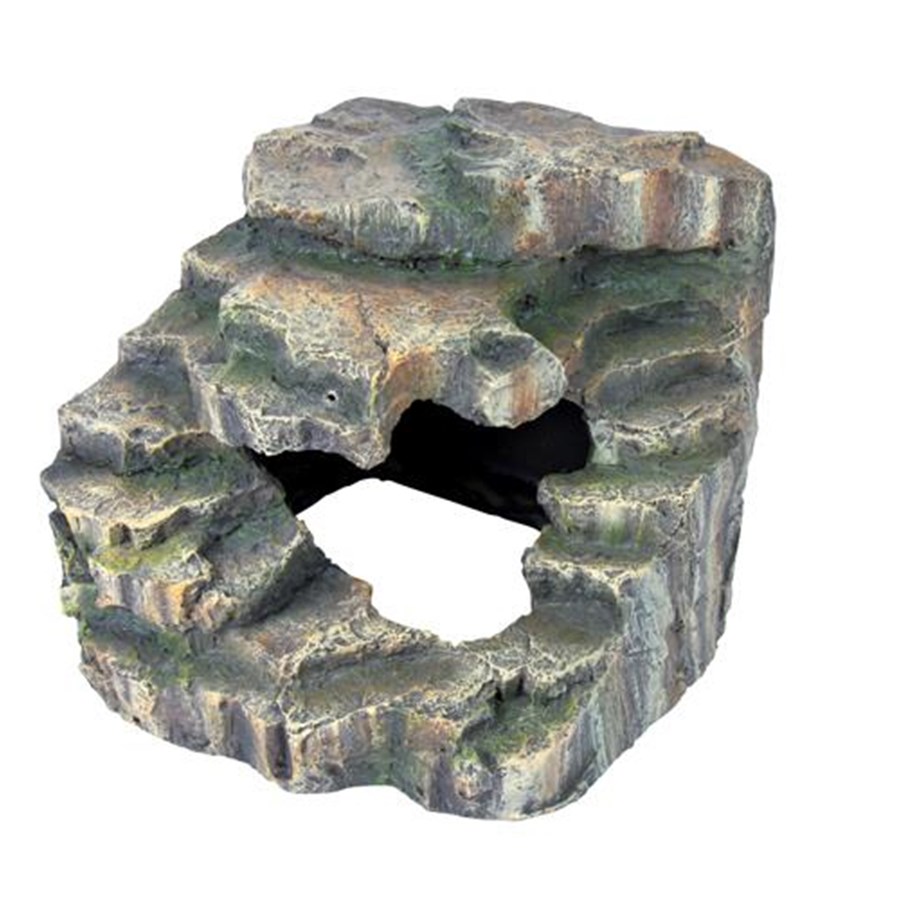 Innredning og tilbehør - Trixie Corner Rock with Cave and Platform 19×17×17 cm - TX76195