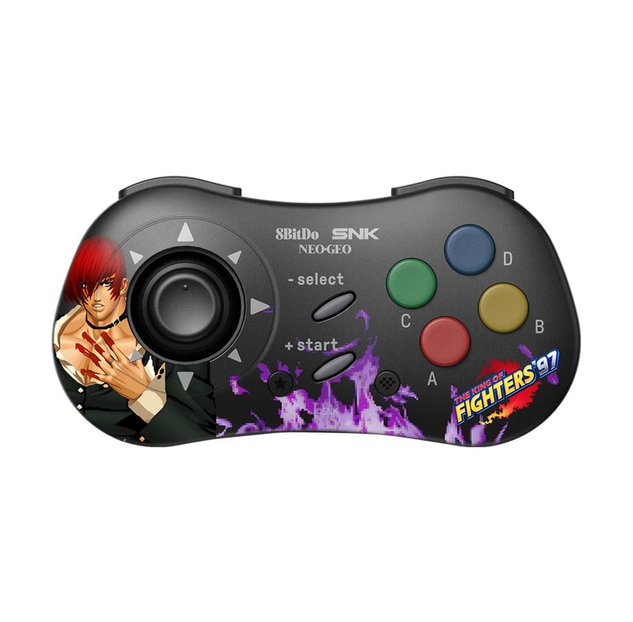Spill - Tilbehør - 8BitDo NEOGEO Wireless Pad Iori Yagami Edition - Wireless Controller - Android - RET00373
