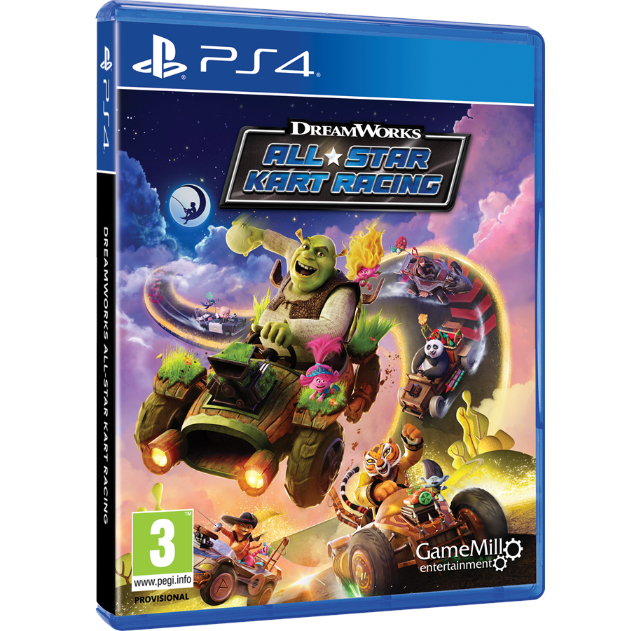 Spill - DreamWorks All-Star Kart Racing - Sony PlayStation 4 - Racing - 5060968301439