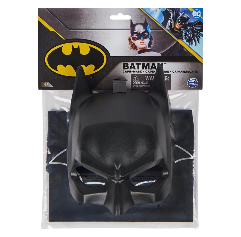 Kostymer - DC Comics Batman Kappe & Maske Sett - 6067380