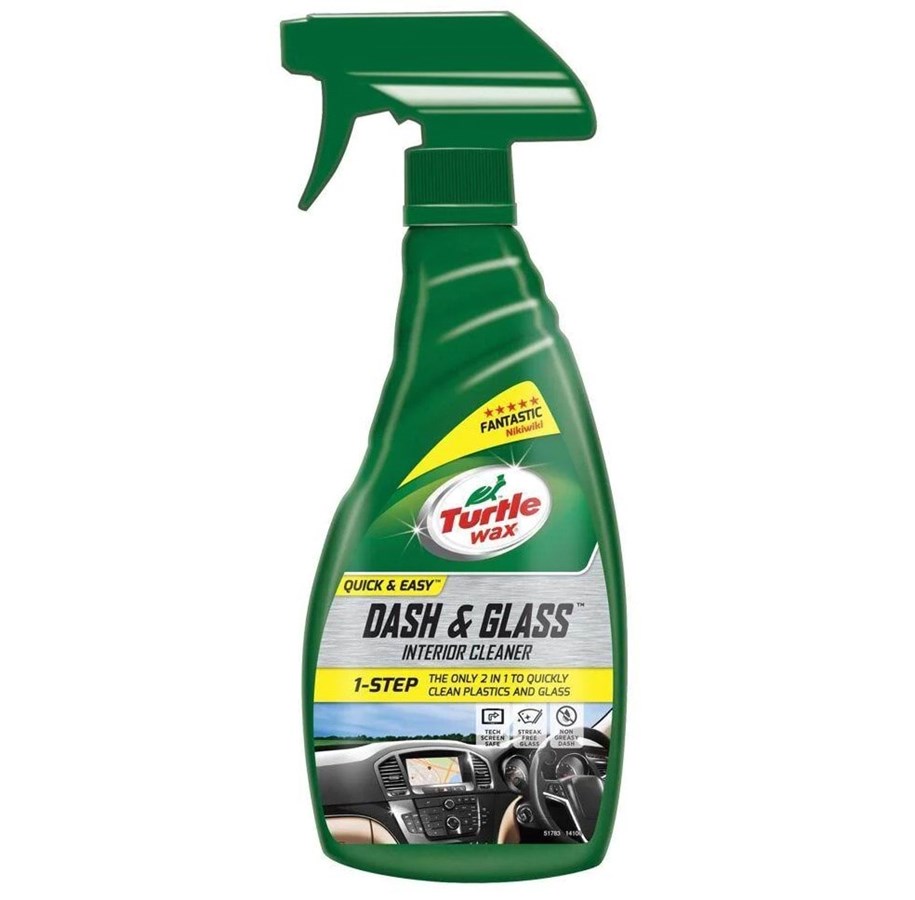 Biltilbehør - Turtle Wax Dash & Glass Car Interior Cleaner 500 ml - 5010322539022