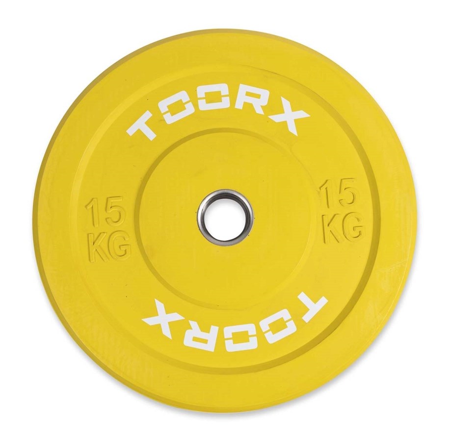 Sport & Fitness - Toorx Bumperplate Challenge 15 kg. - DBCH-15IONE SIZE