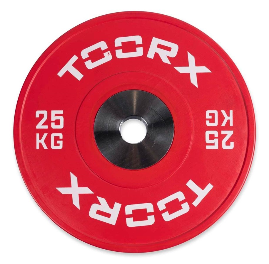 Sport & Fitness - Toorx Bumperplate Competition 25 kg. - DBC-25BLACKONE SIZE