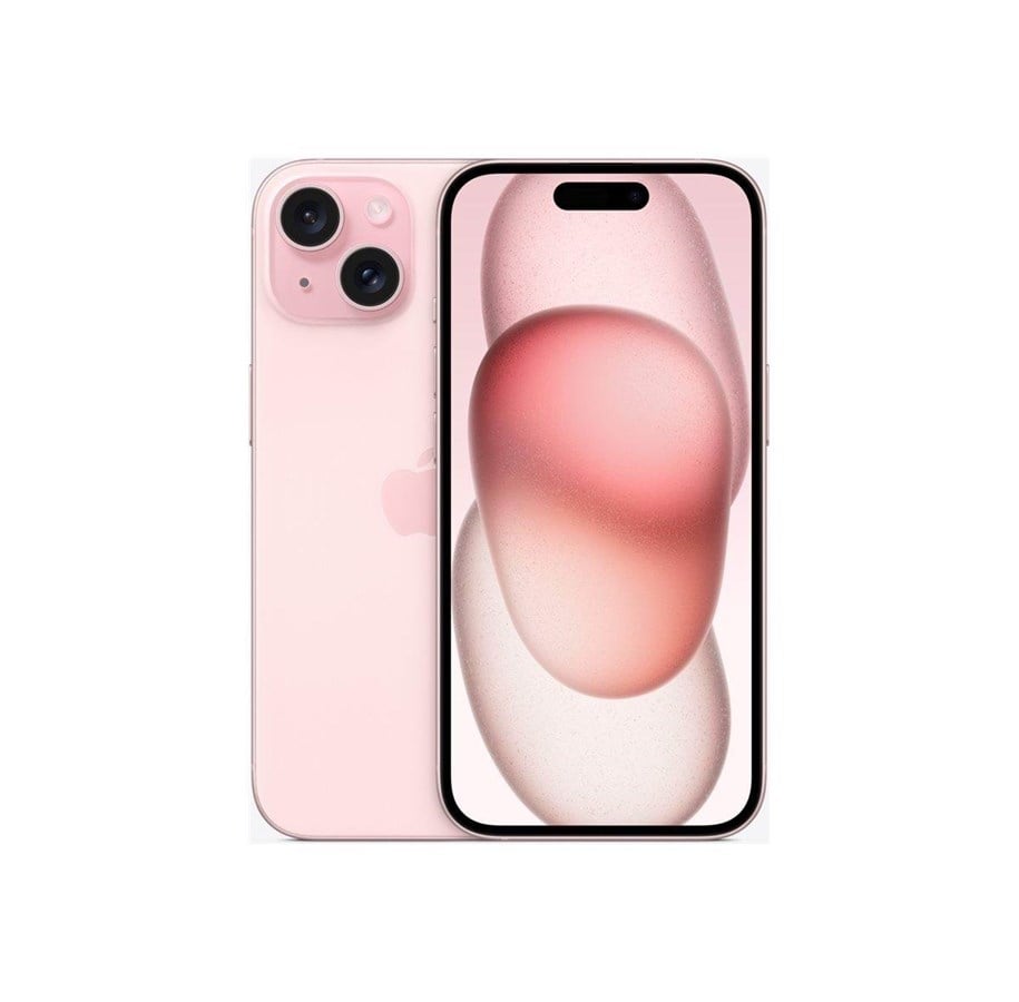 Mobiltelefoner - Apple iPhone 15 128GB - Rosa - MTP13QN/A