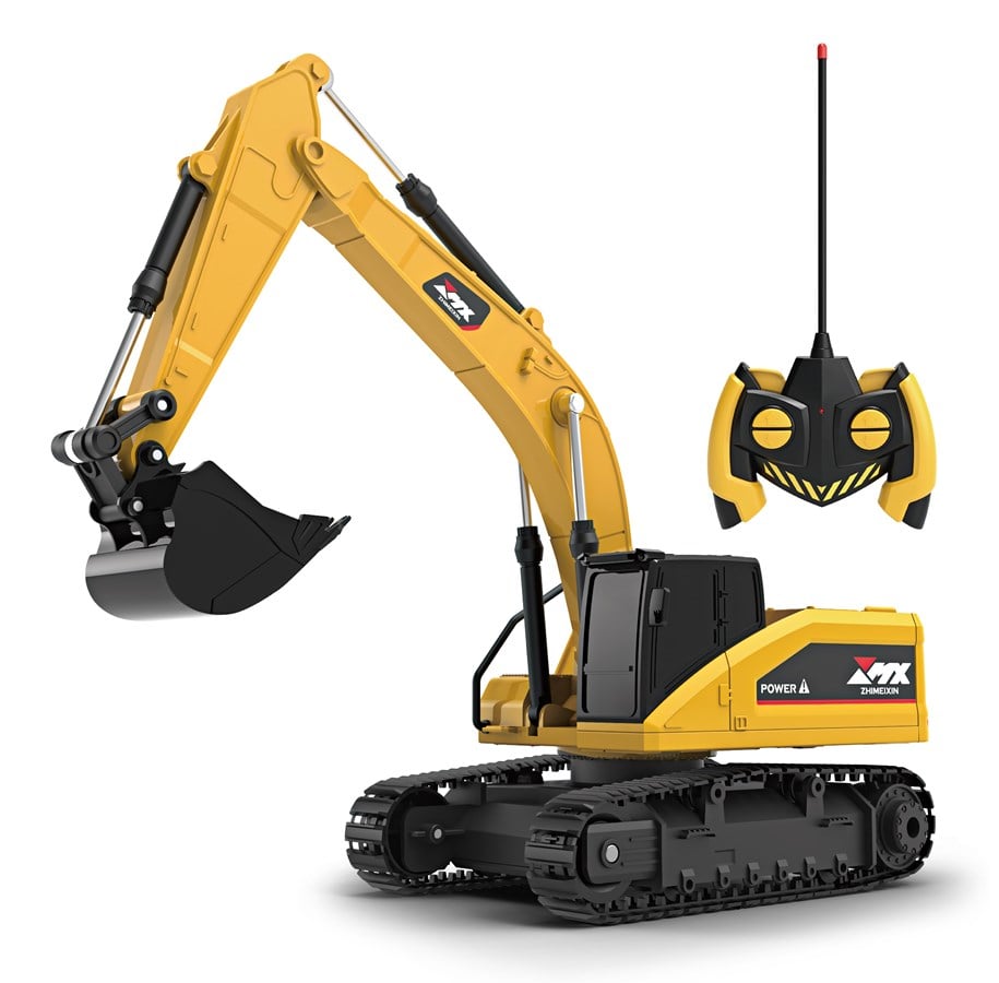 Fjernstyrt - SpeedX RC Alloy Excavator - 20296