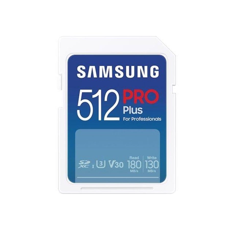 Minnekort - Samsung PRO Plus SD - 180MB/s - 512GB - MB-SD512S/EU