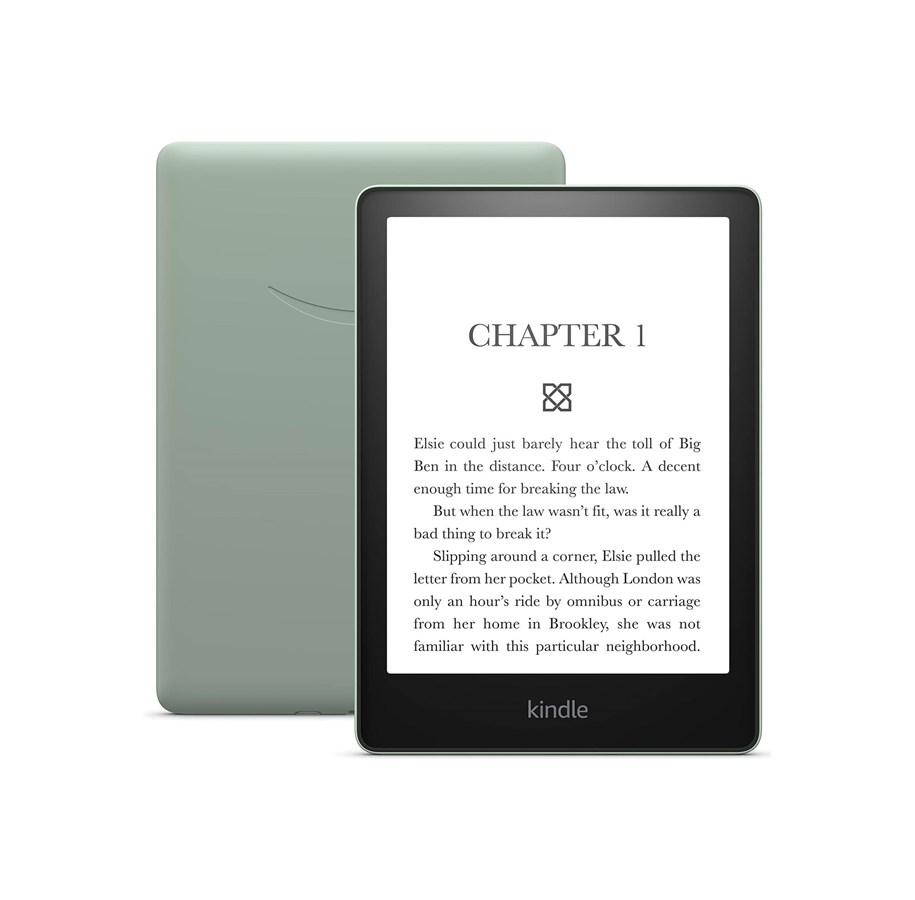E-bokleser - Amazon Kindle Paperwhite 16GB - Green (Ad-Supported) - B09TMZKQR7