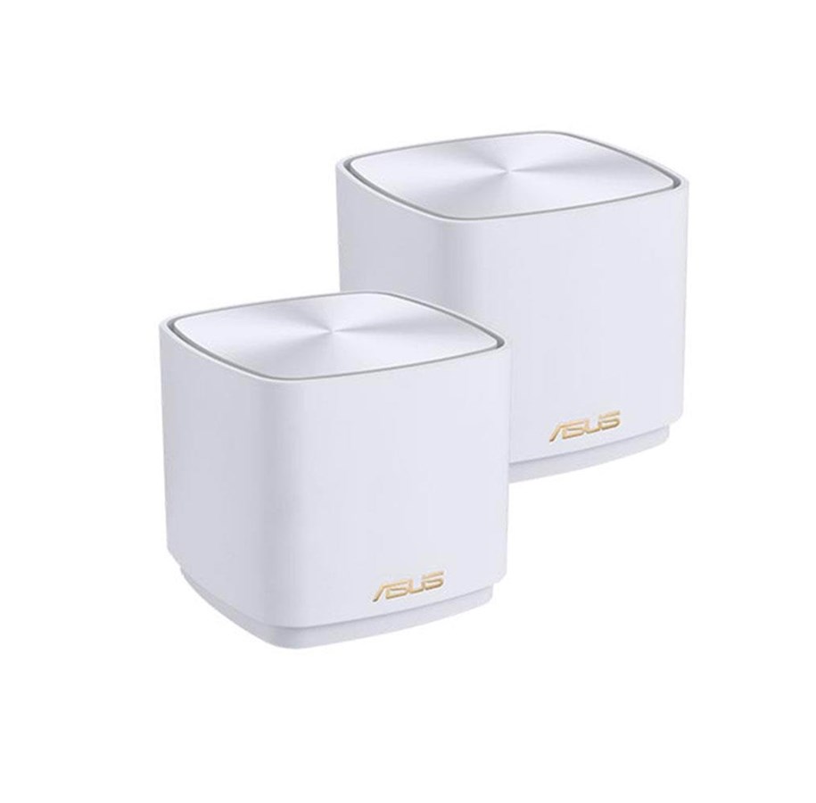 Ruter - ASUS ZenWiFi XD4 Plus -Wi-Fi 6 - 2-Pack - Dual-Band - 1-WAN-Port - Mesh router Wi-Fi 6 - 90IG07M0-MO3C20