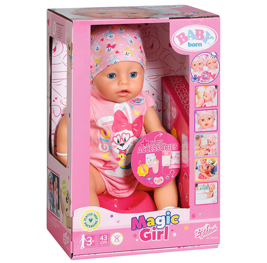 Dukker, Bamser & Utstyr - Baby Born Magisk Jente Dukke 43 cm - 835005-error