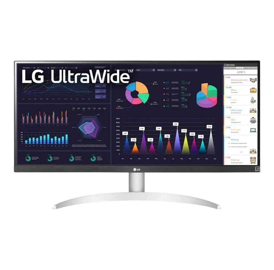 Skjerm - 29" LG 29WQ600-W - 2560x1080 - 100Hz - IPS - 29WQ600-W