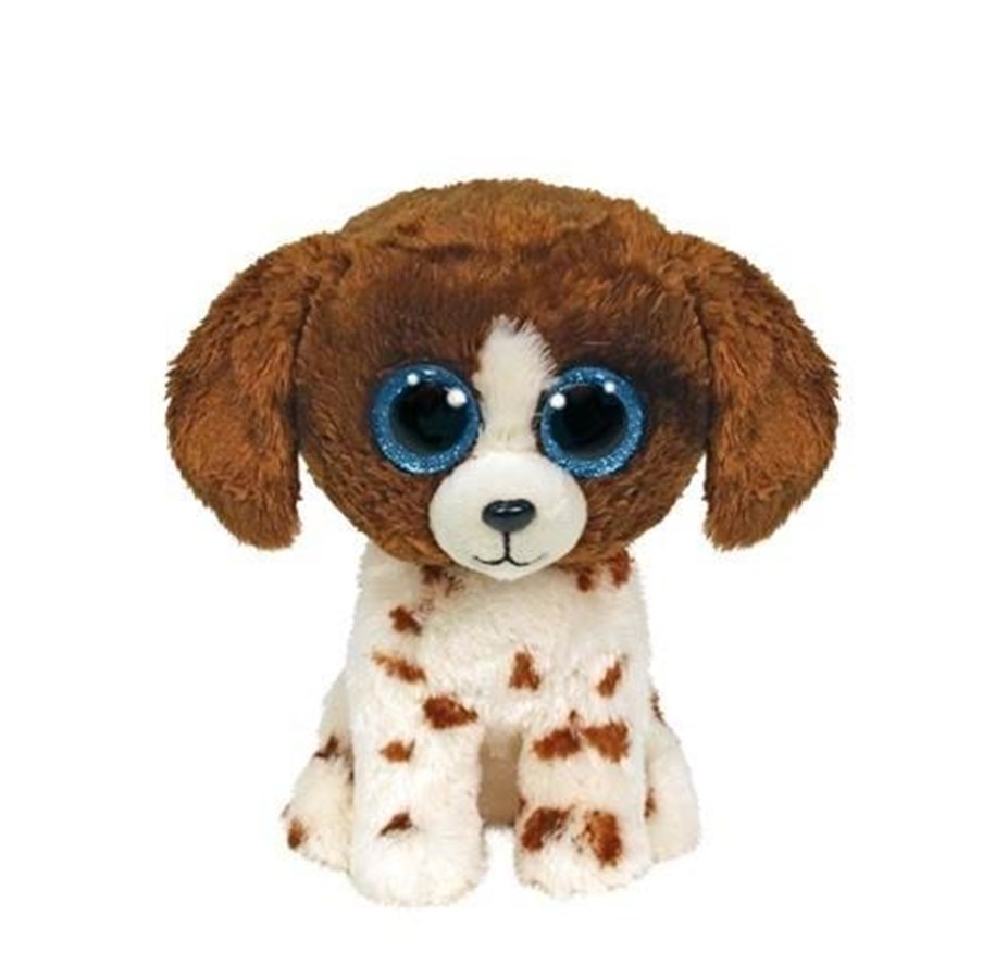 Dukker, Bamser & Utstyr - Ty Beanie Boos - Muddles The Dog (Regular) - 0008421362493