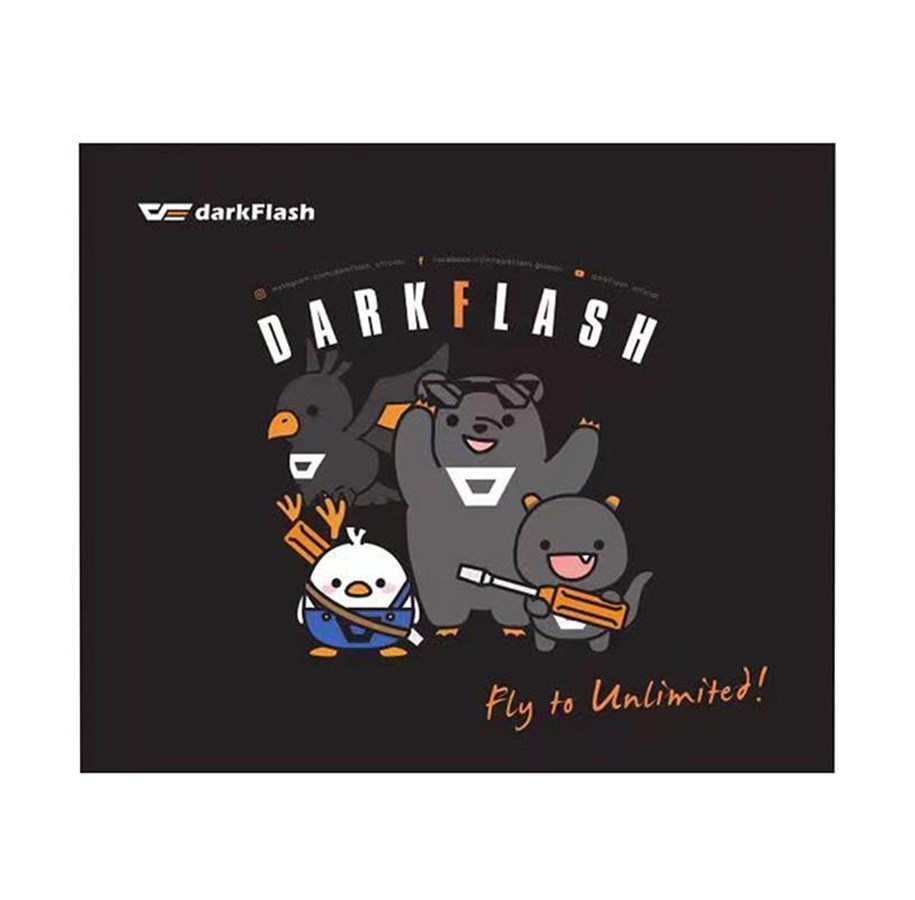 Musematte & Tilbehør  - Darkflash Gaming Mousepad  30 x 25 cm - Mousepad