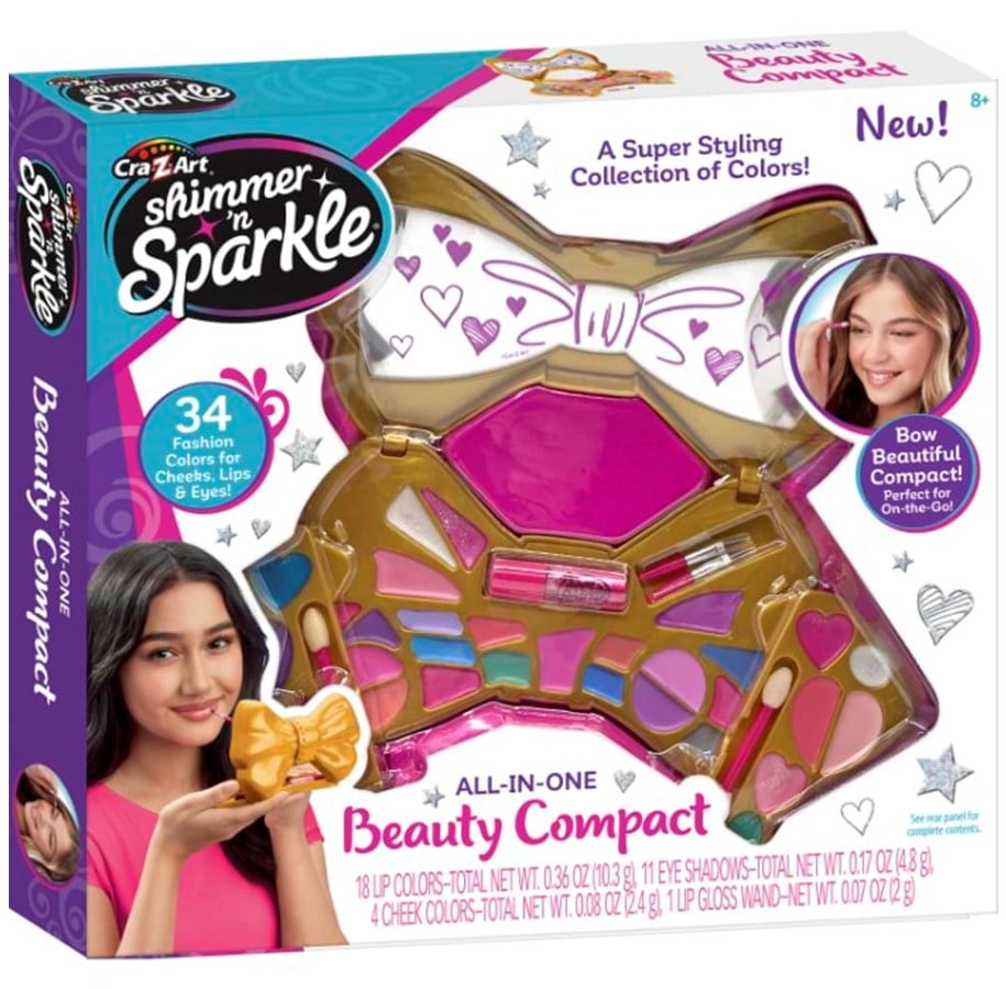 Shimmer n Sparkle Bow Beautiful Compact