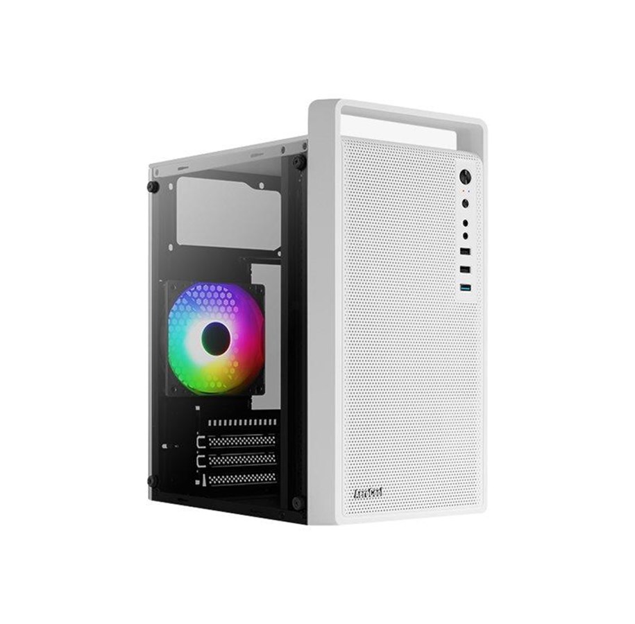 Kabinett - AeroCool PGS C Series CS-109-G-WT-v1 - Kabinett - Tower - Hvit - AEROPGSCS-109G-WT-V1